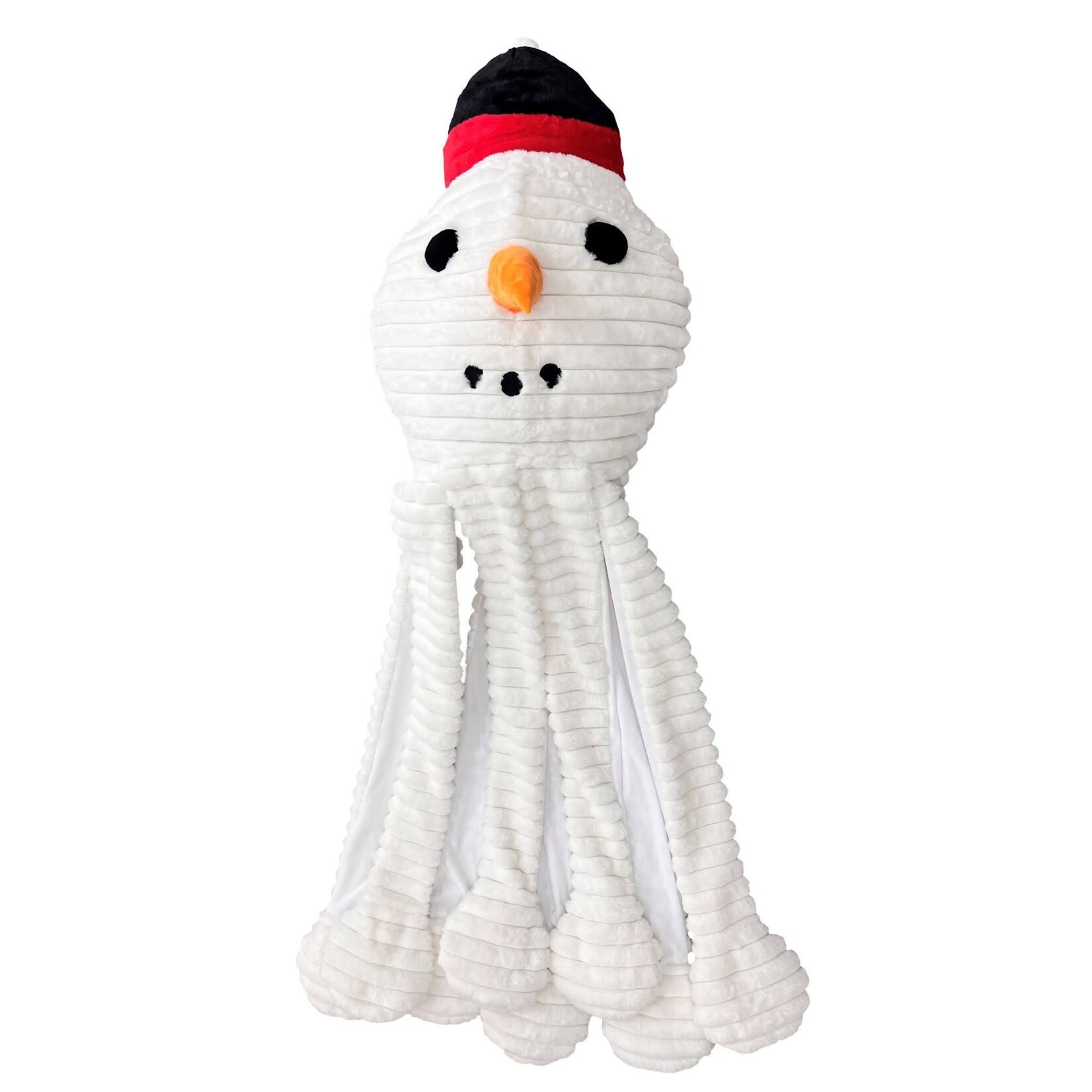 Gor Pets Reef Holiday Octo-Snowman Christmas Dog Toy