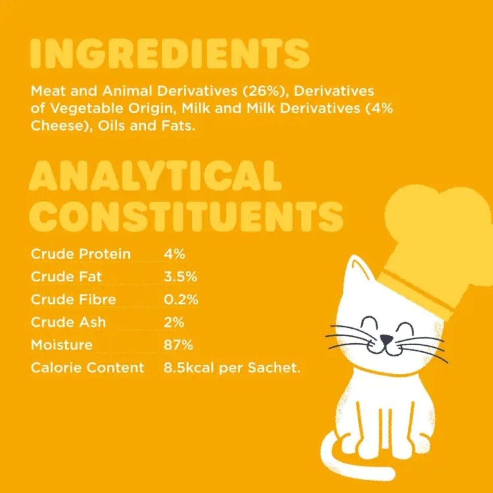 Webbox Lick-e-Lix, Cream Cat Treats - Cheese & Taurine, 5 x 15g