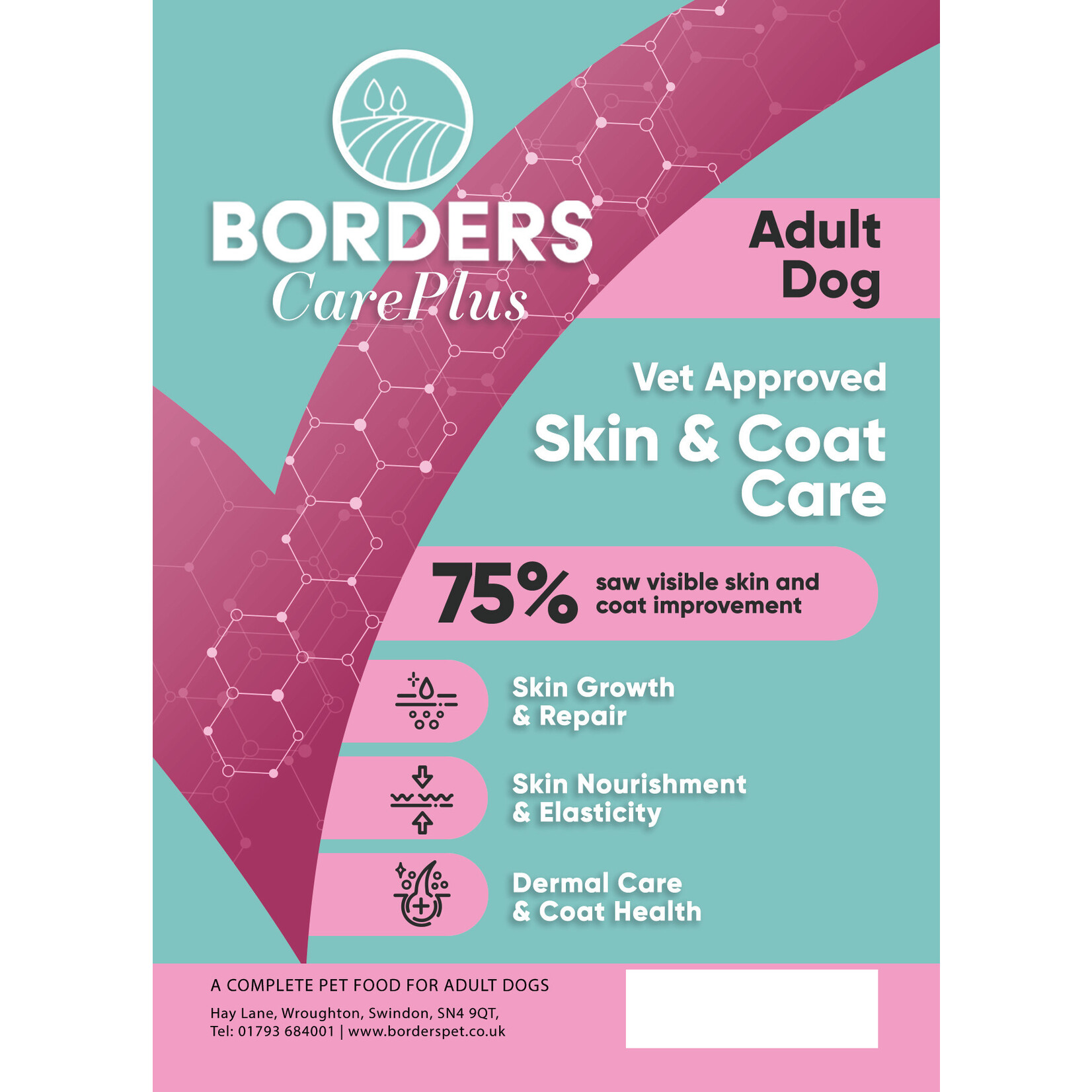 Borders CarePlus Skin & Coat Care Adult Dog Food