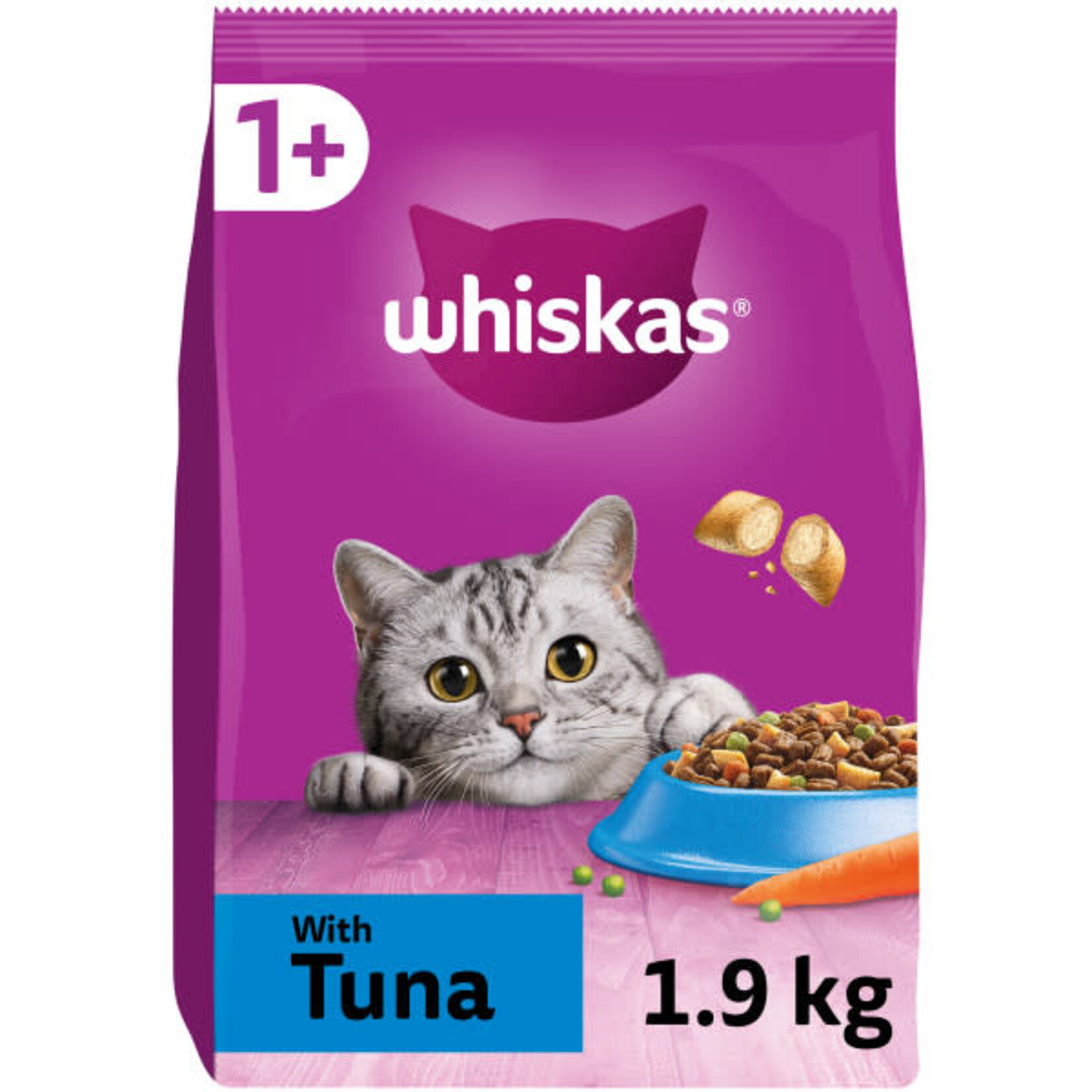 Whiskas Adult Cat Dry Food with Tuna