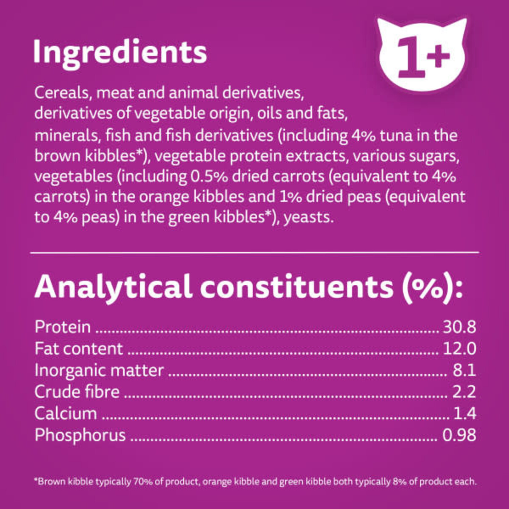 Whiskas Adult Cat Dry Food with Tuna