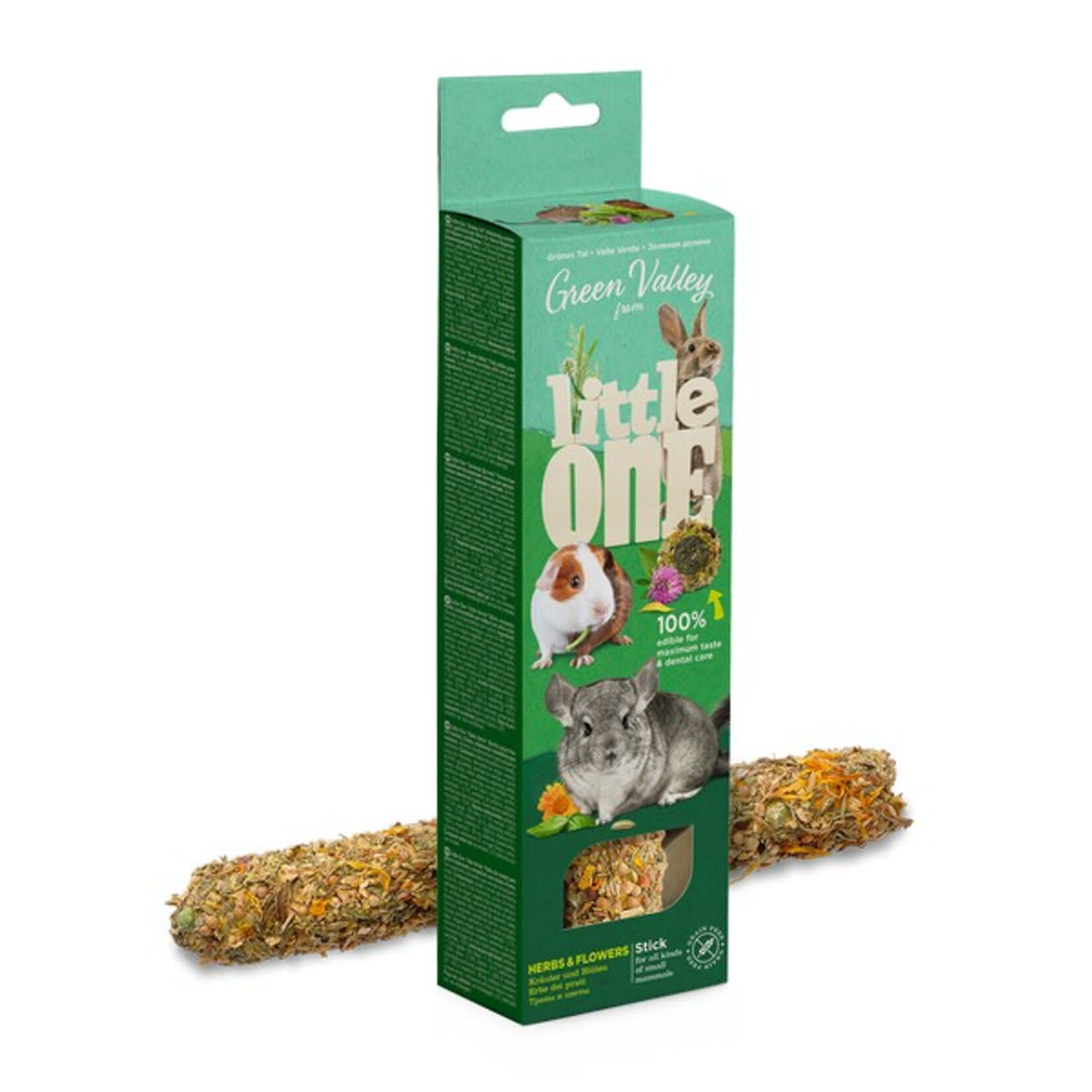 Little One Grainfree Stick with Herbs Small Animal Treats, 160g
