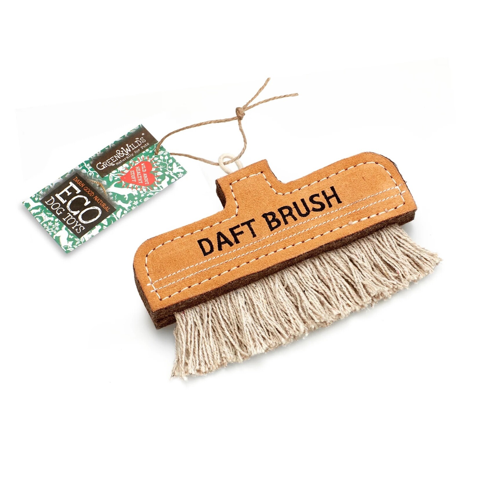 Green and Wild's Daft Brush Eco Dog Toy
