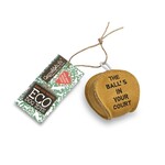 Green and Wild's Balls In Your Court Eco Dog Toy