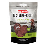 Rosewood Naturefood Duck Coins Dog Treats, Small 100g