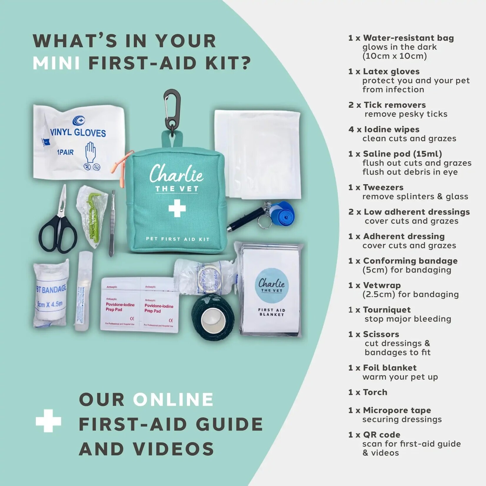 Charlie The Vet Mini Pet First Aid Kit