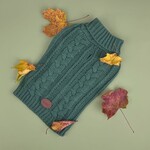 HugglePets Legacy Cable Knit Dog Jumper, Khaki
