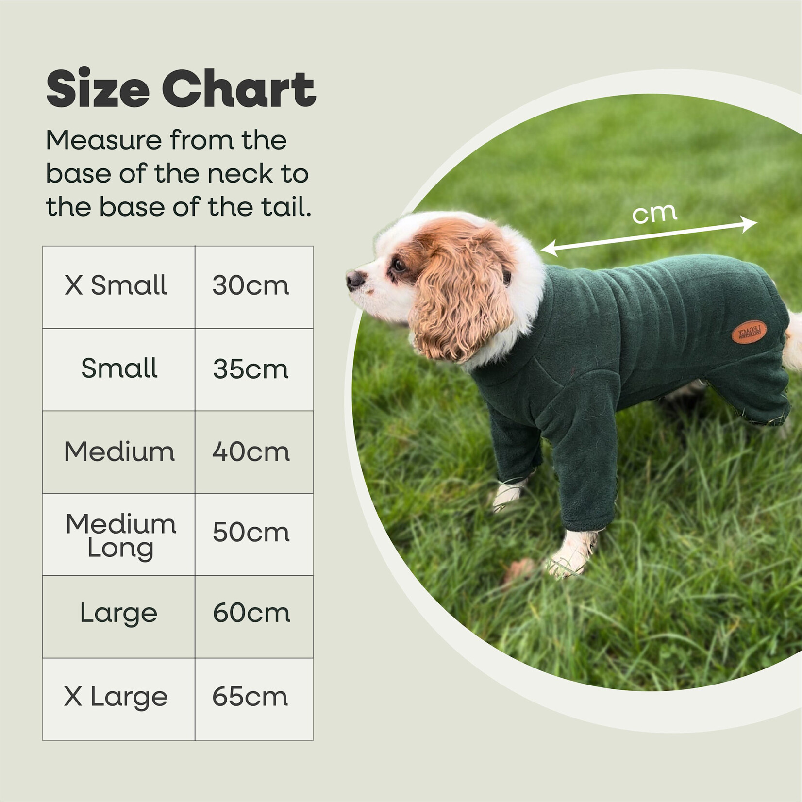 HugglePets Legacy Polar Fleece Suit Dog Jumper Suit, Navy