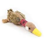 Happy Pet Festive Christmas Goose Red Dog Toy