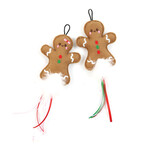 Happy Pet Gingerbread Cat Toy, 2 pack