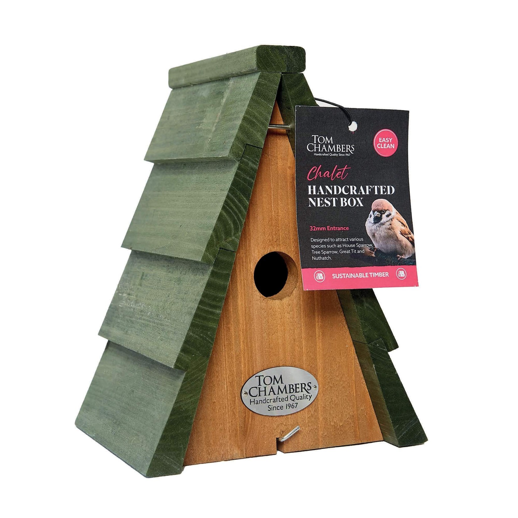 Tom Chambers Chalet Nest Box (FSC)