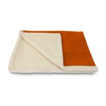 Earthbound Sherpa Fleece Pet Blanket in Burnt Orange