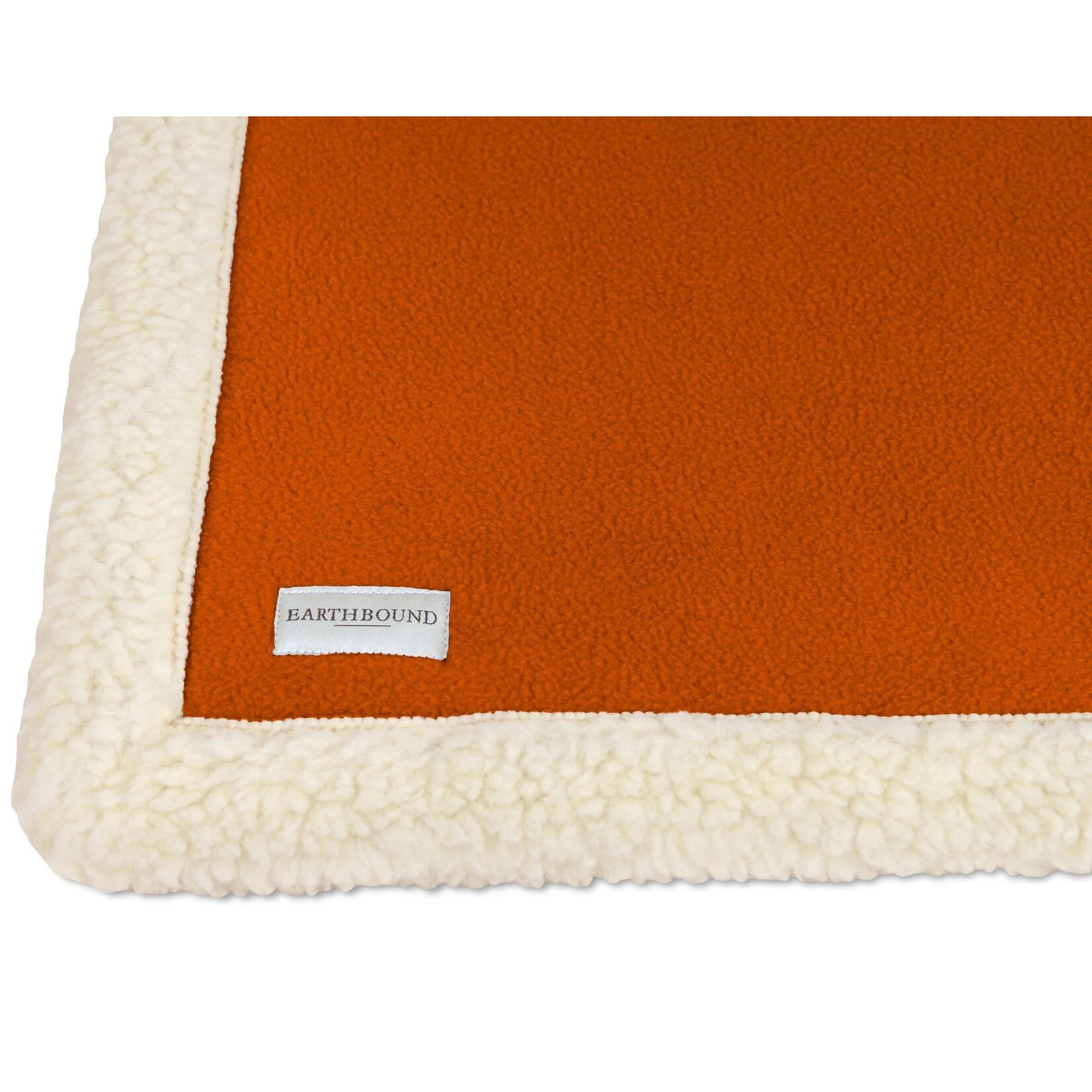 Earthbound Sherpa Fleece Pet Blanket in Burnt Orange