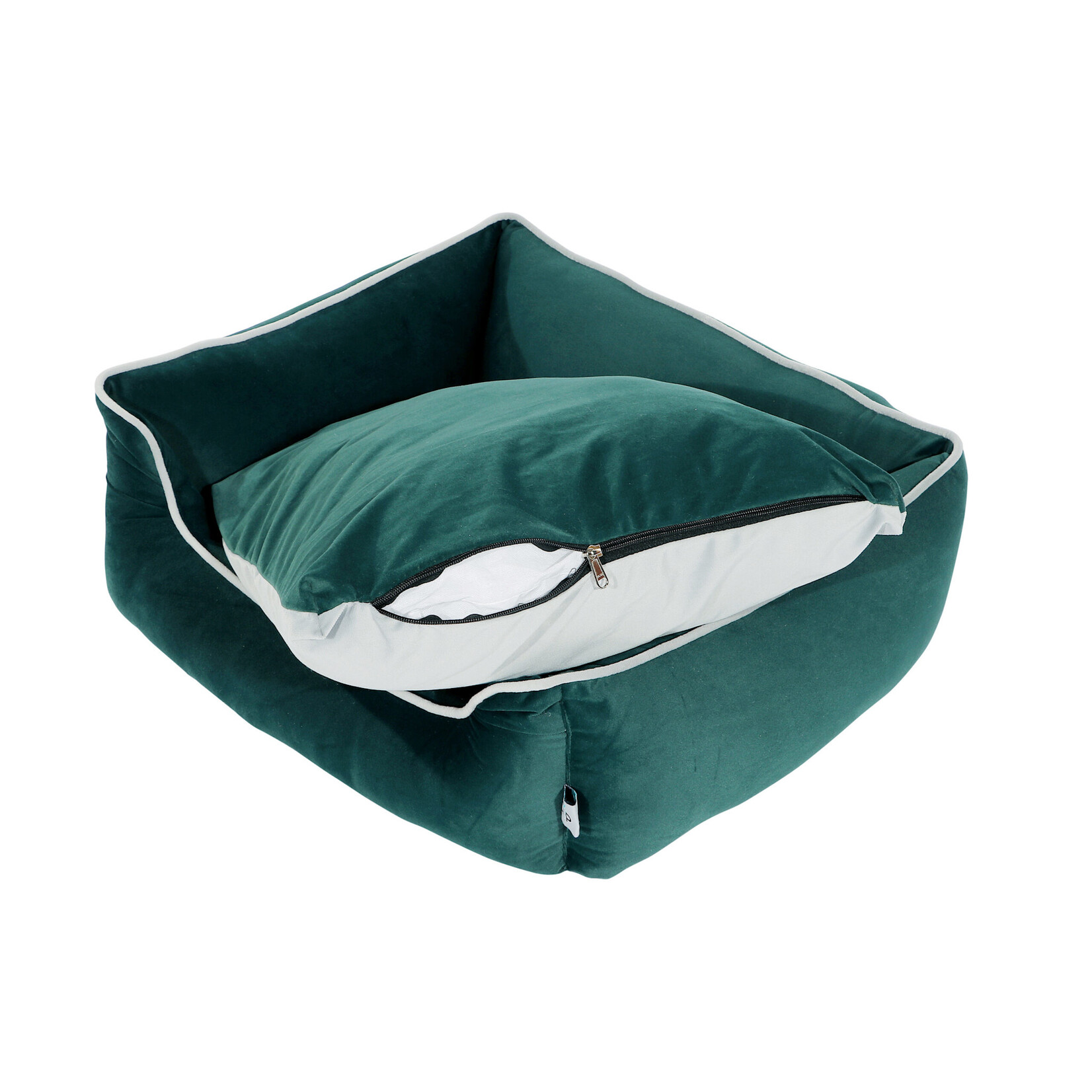 Gor Pets Slumber Orthopaedic Machine Washable Dog Bed, Bottle Green