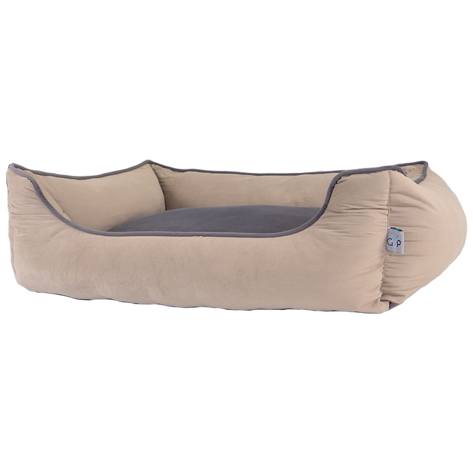 Gor Pets Slumber Orthopaedic Machine Washable Dog Bed, Stone