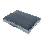 Gor Pets Slumber Soft Fleece Machine Washable Dog Sleeper Bed, Grey