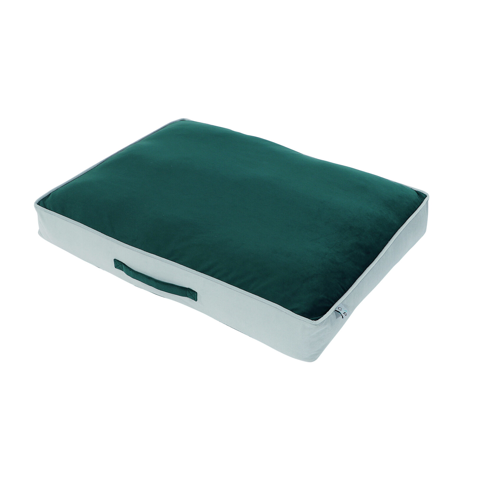 Gor Pets Slumber Soft Fleece Machine Washable Dog Sleeper Bed, Bottle Green