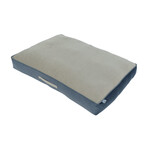 Gor Pets Slumber Soft Fleece Machine Washable Dog Sleeper Bed, Stone