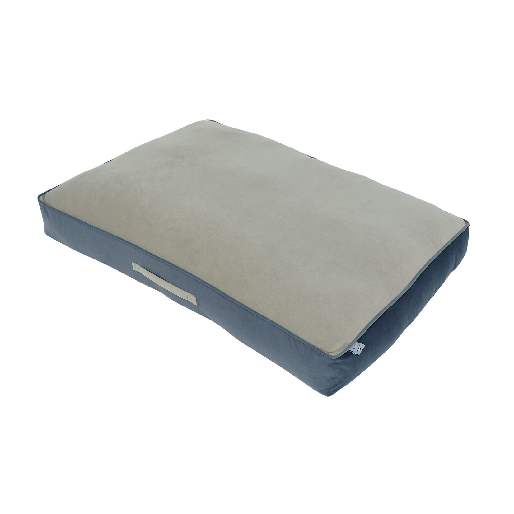 Gor Pets Slumber Soft Fleece Machine Washable Dog Sleeper Bed, Stone