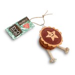 Green and Wild's Merry the Mince Pie Eco Christmas Dog Toy