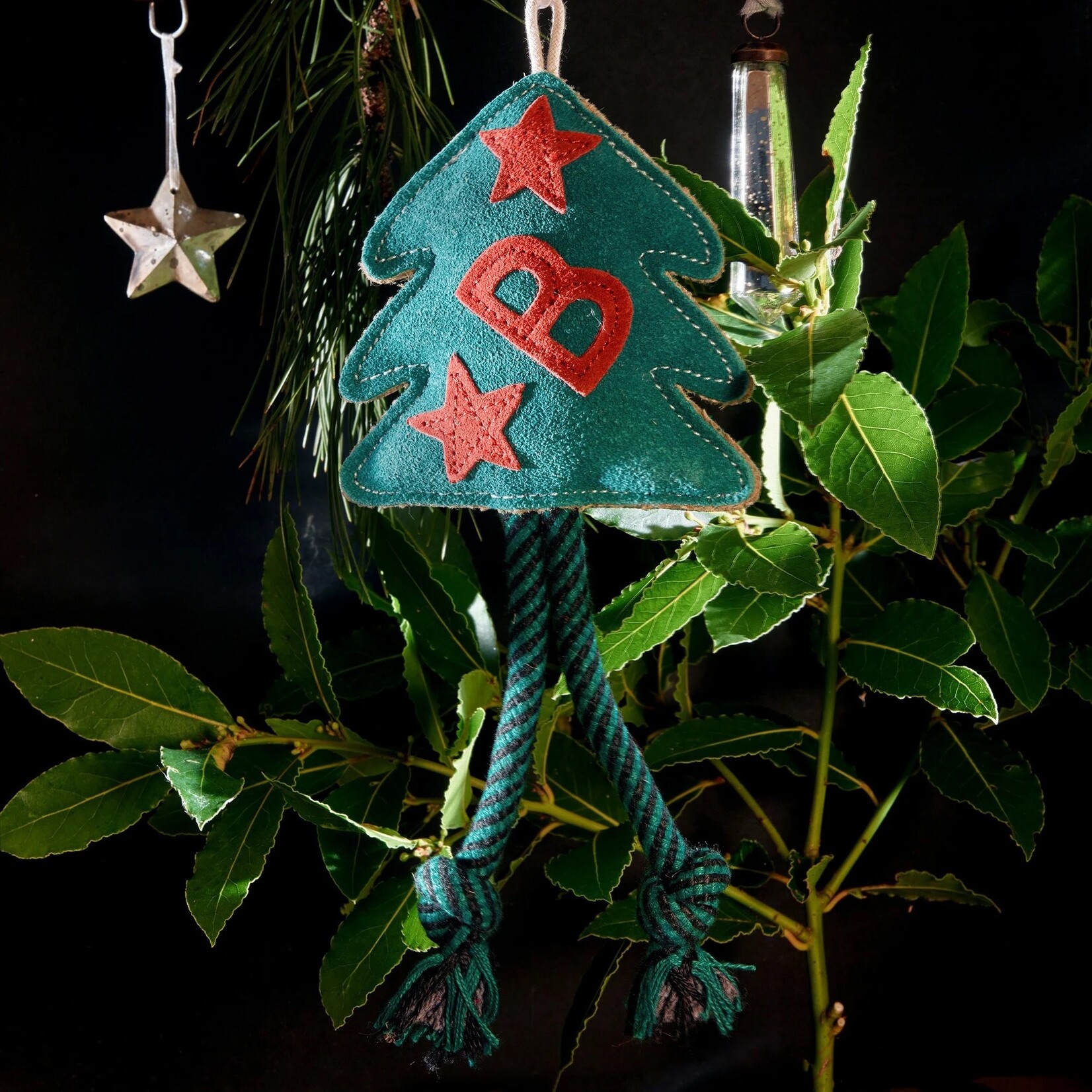 Green and Wild's Bruce the Spruce Christmas Eco Dog Toy