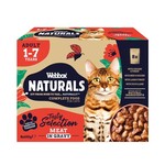 Webbox Naturals Adult Meat in Gravy Wet Cat Food, 8 x 100g