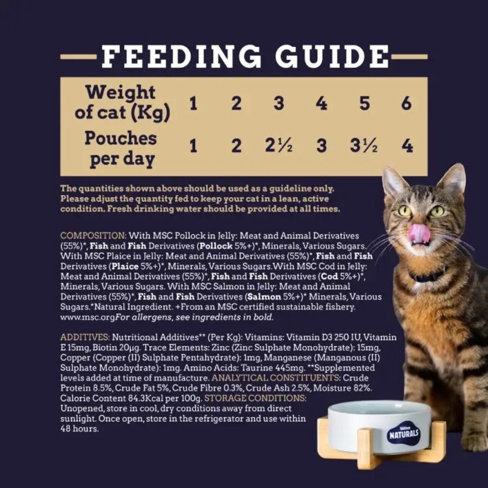 Webbox Naturals Kitten Selection Jelly Wet Cat Food, 8 x 100g