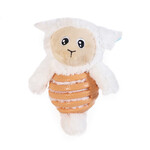 Rosewood Easter Sheep Plush Dog Toy with TPR Ball Belly
