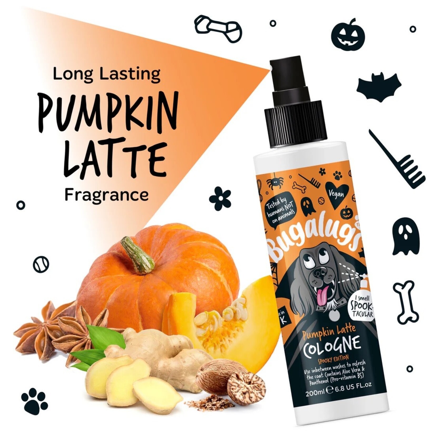 Bugalugs Pumpkin Latte Dog Cologne, 200ml