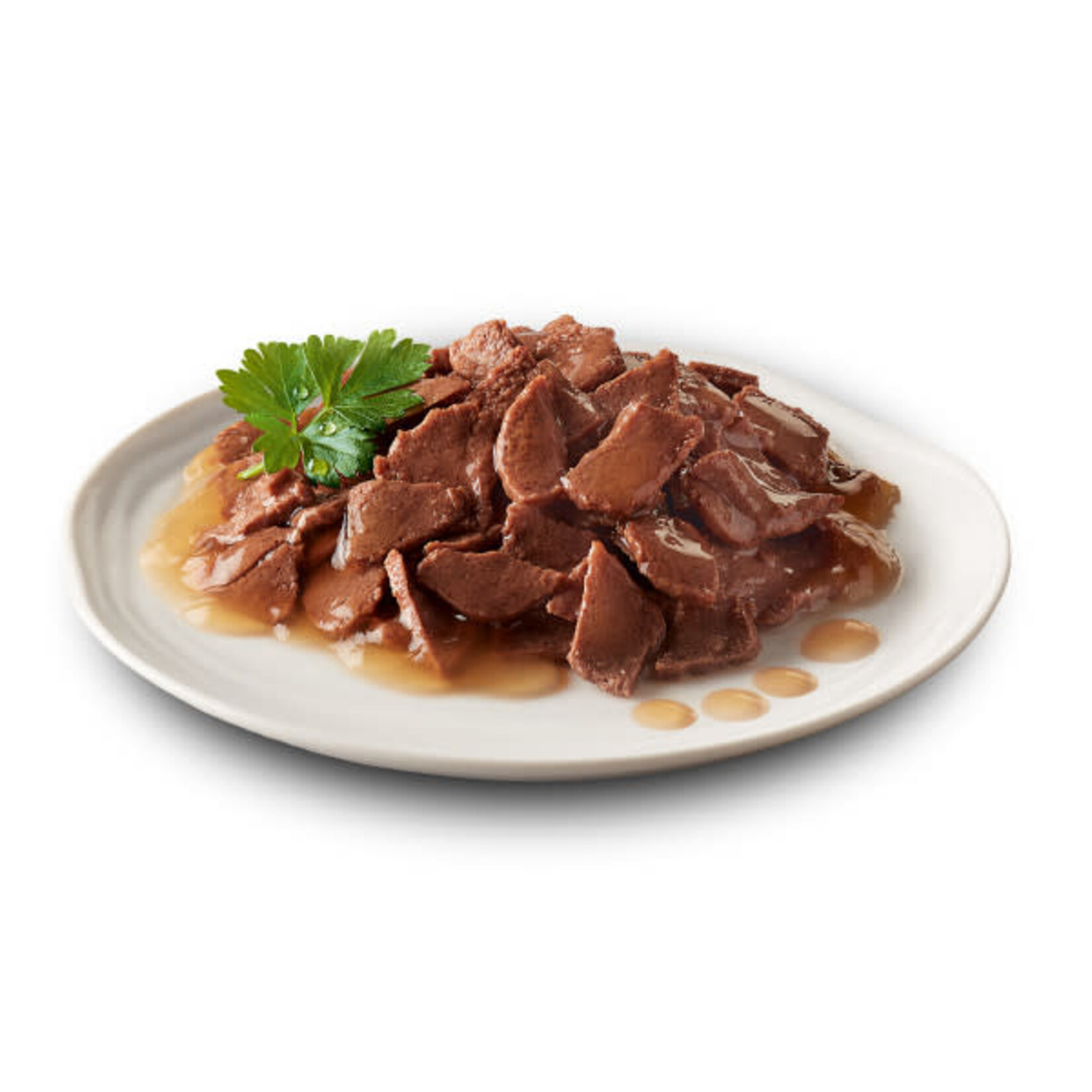 Sheba Fresh & Fine Cat Wet Food Pouches with Beef & Chicken & Lamb in Gravy, 6 x 50g