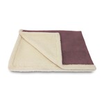 Earthbound Sherpa Fleece Pet Blanket in Dusty Mulberry