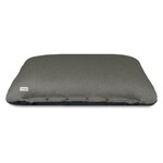 Earthbound Flat Cushion Camden Dog Bed in Pebble Grey