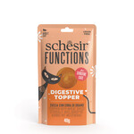 Schesir Functions Digestive Topper Grain Free Adult Cat Pumpkin & Wheatgrass 40g