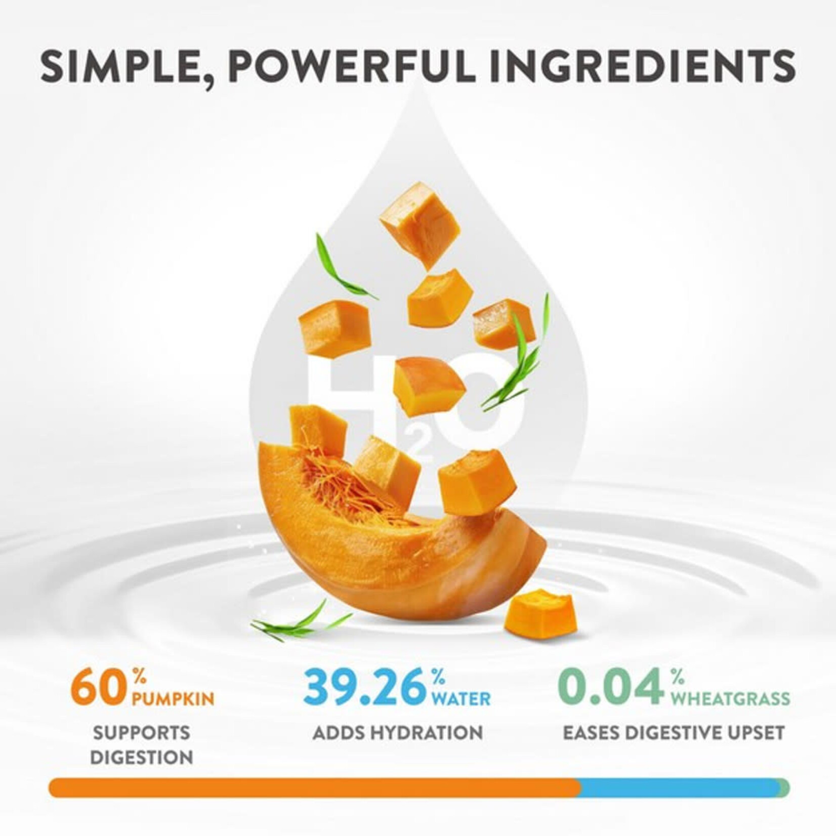 Schesir Functions Digestive Topper Grain Free Adult Cat Pumpkin & Wheatgrass 40g