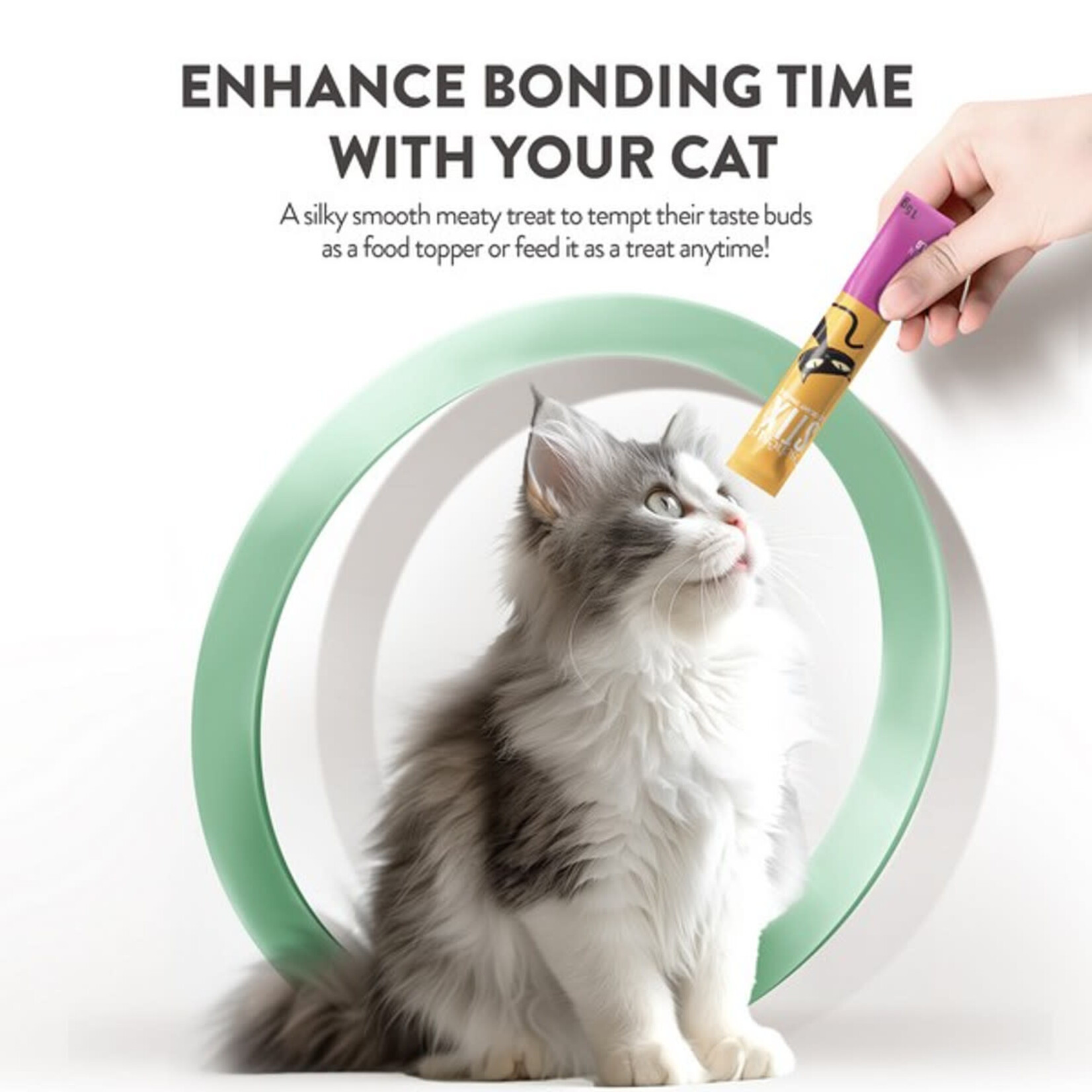 Schesir Stix Adult Cat Creamy Snacks Treat Pouch 6 x 15g