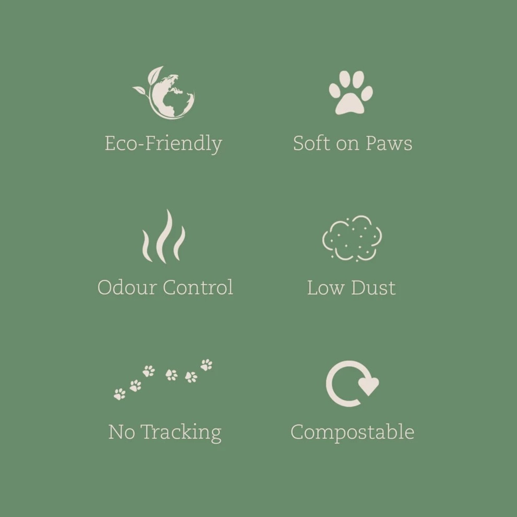 Call Of Nature 100% Recycled Paper Cat Litter