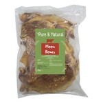 Pure & Natural Natural Beef Cartilage Moon Bone Dog Treat Chews, 1kg