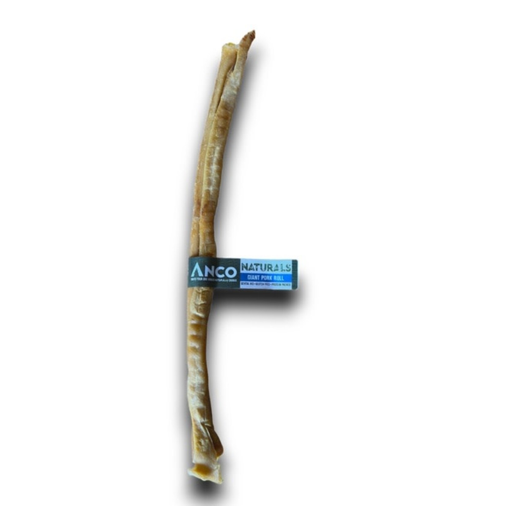 Anco Giant Pork Roll Rind Bar Dog Chew Treat, 60cm