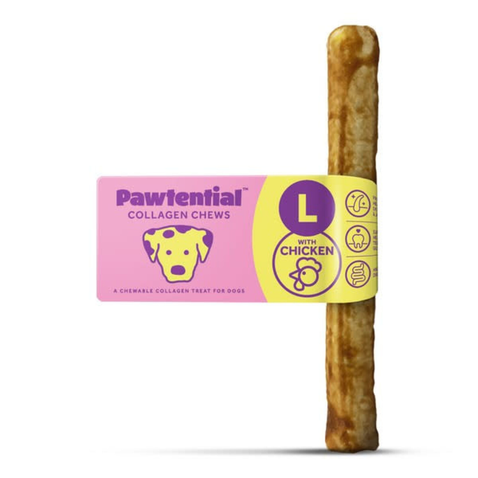 Pawtential Collagen Chew Dog Treat Large, 110g