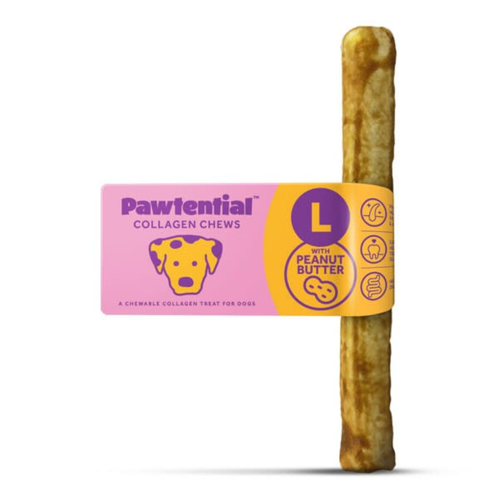 Pawtential Collagen Chew Dog Treat Large, 110g