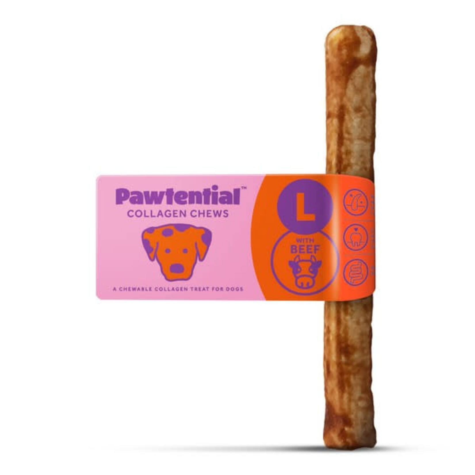 Pawtential Collagen Chew Dog Treat Large, 110g