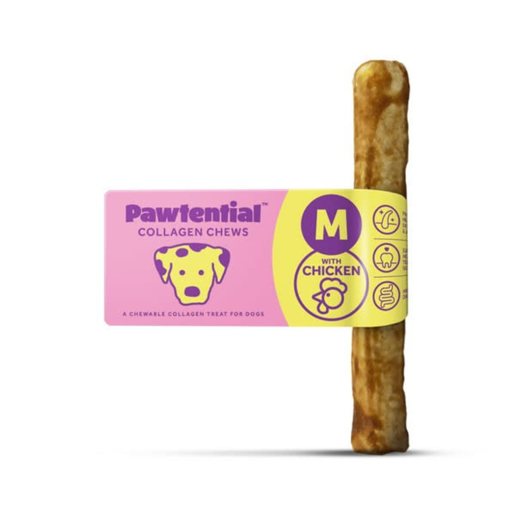 Pawtential Collagen Chew Dog Treat Medium, 70g