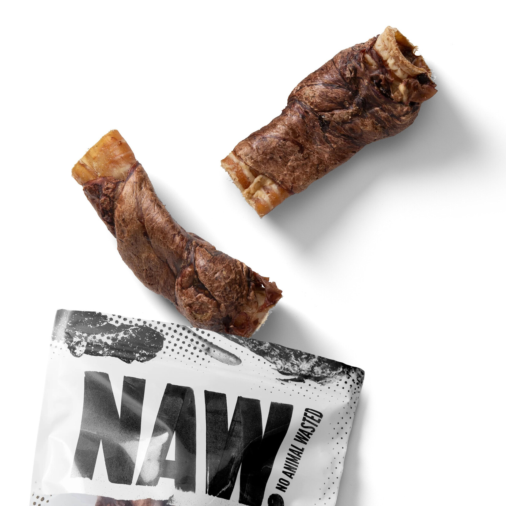NAW Buffalo Wrapped Trachea Dog Treats, 1kg Bag