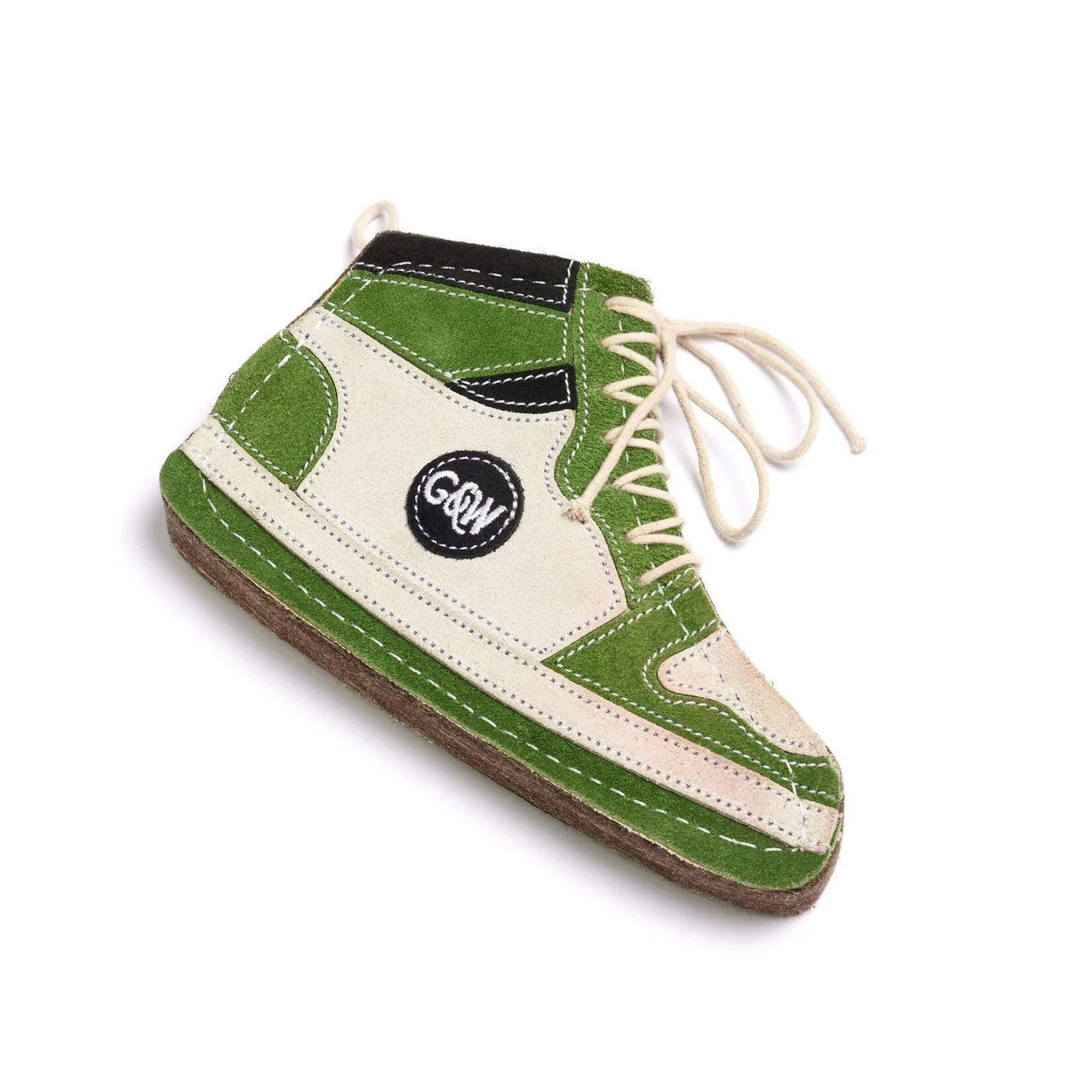 Green and Wild's Dunkin' Hi-Top Eco Dog Toy