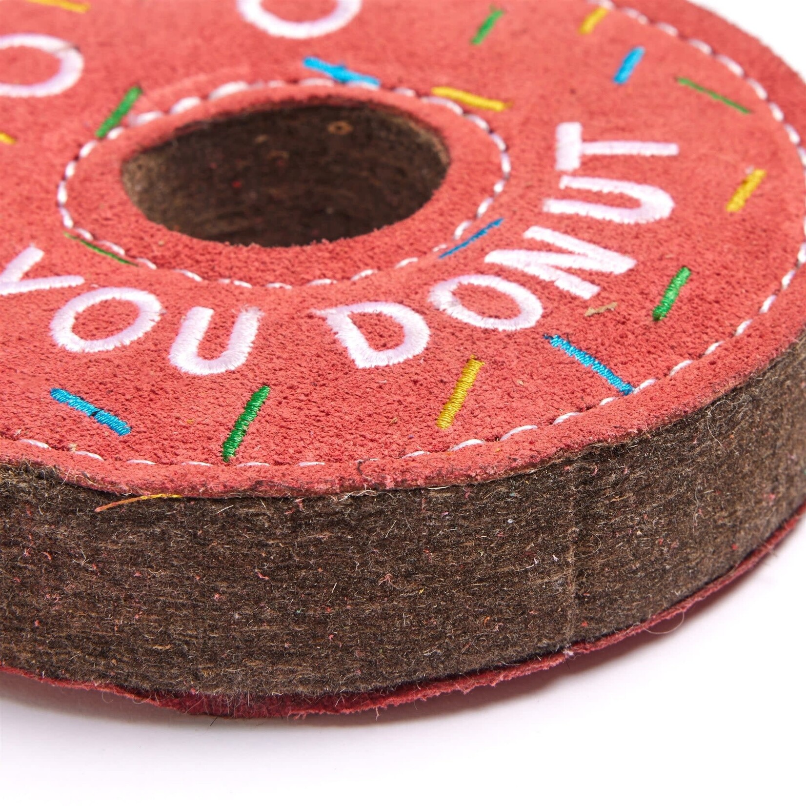 Green and Wild's Dolly the Donut Eco Dog Toy