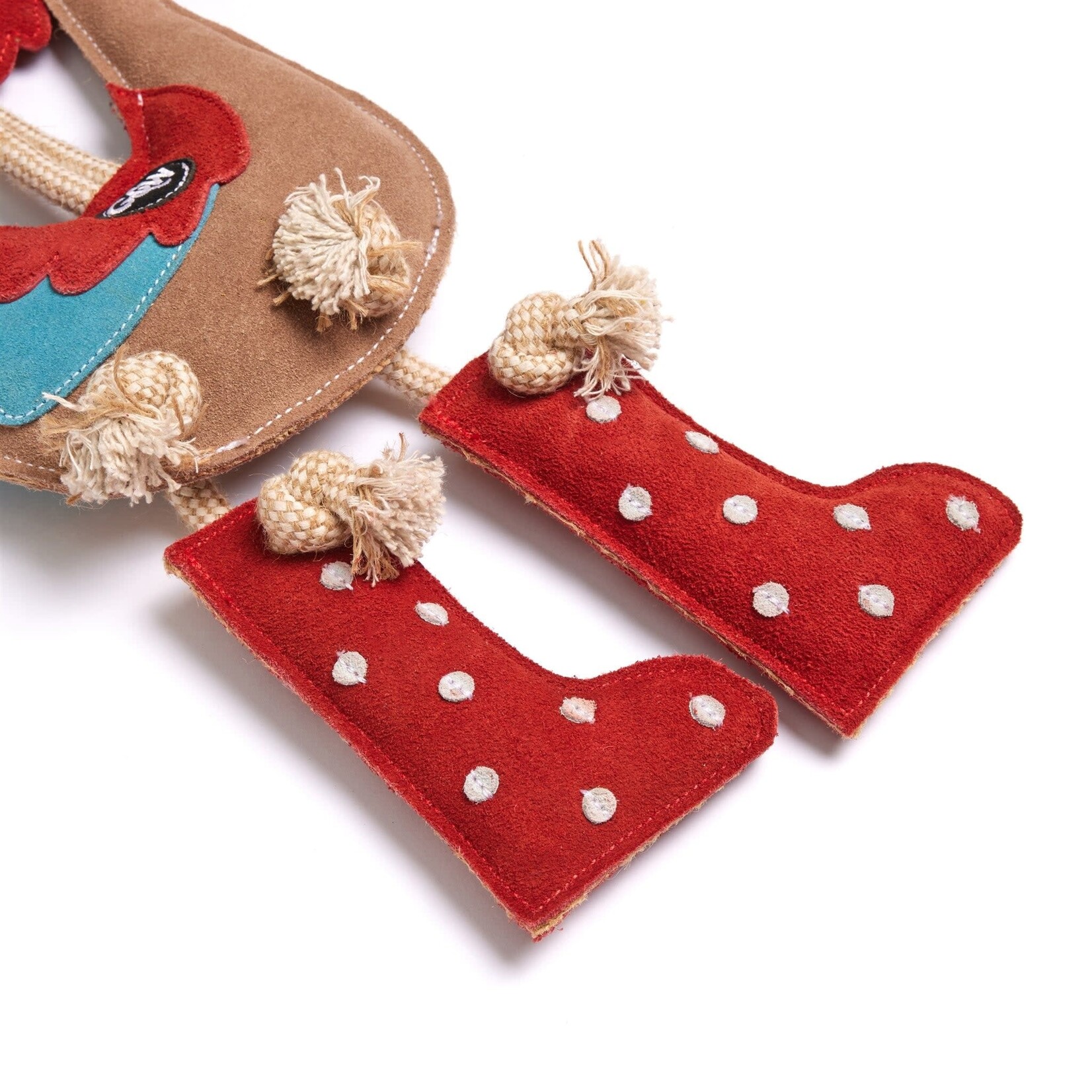 Green and Wild's Rambo the Rooster Horse & Dog Eco Toy