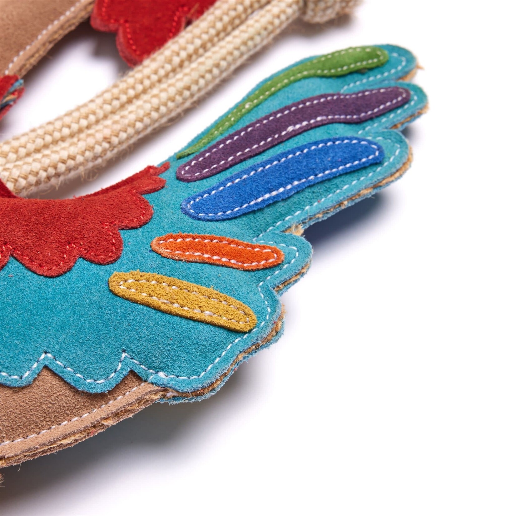 Green and Wild's Rambo the Rooster Horse & Dog Eco Toy