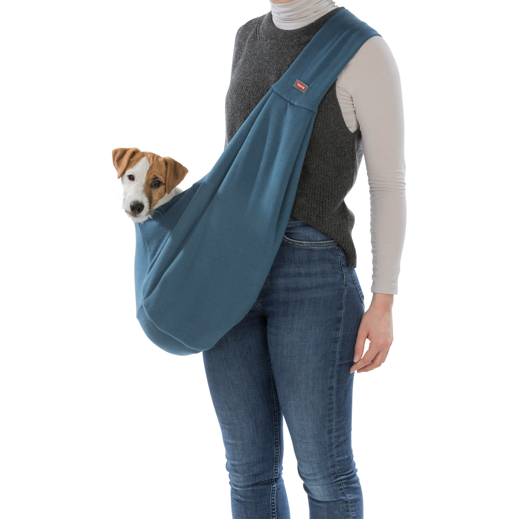 Trixie Front Carrier Soft Puppy Sling, 22 x  20 x 60cm