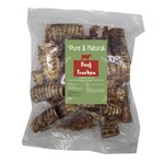Pure & Natural Beef Trachea Dog Treats, 1kg Bag