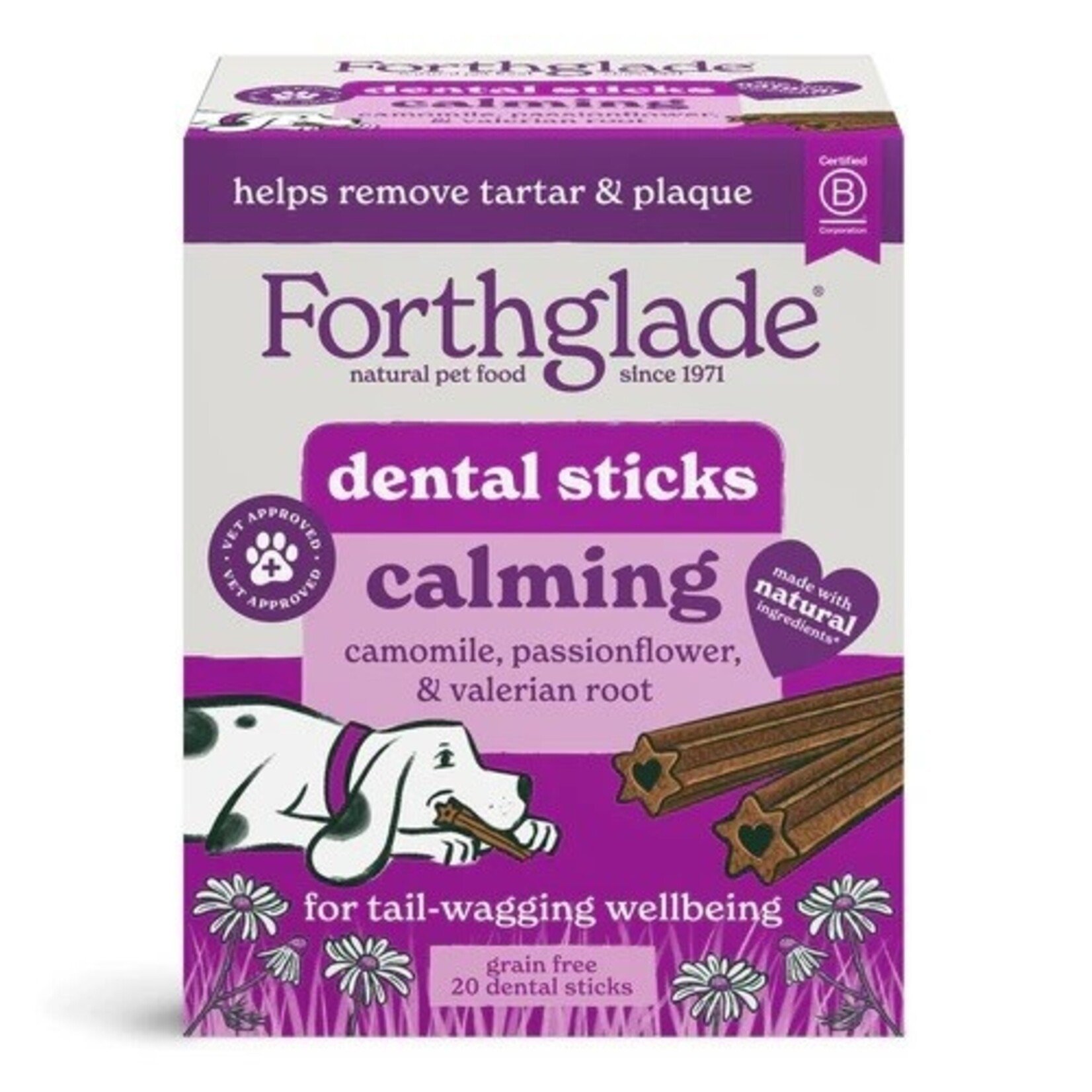 Forthglade Calming Dental Sticks Dog Treats